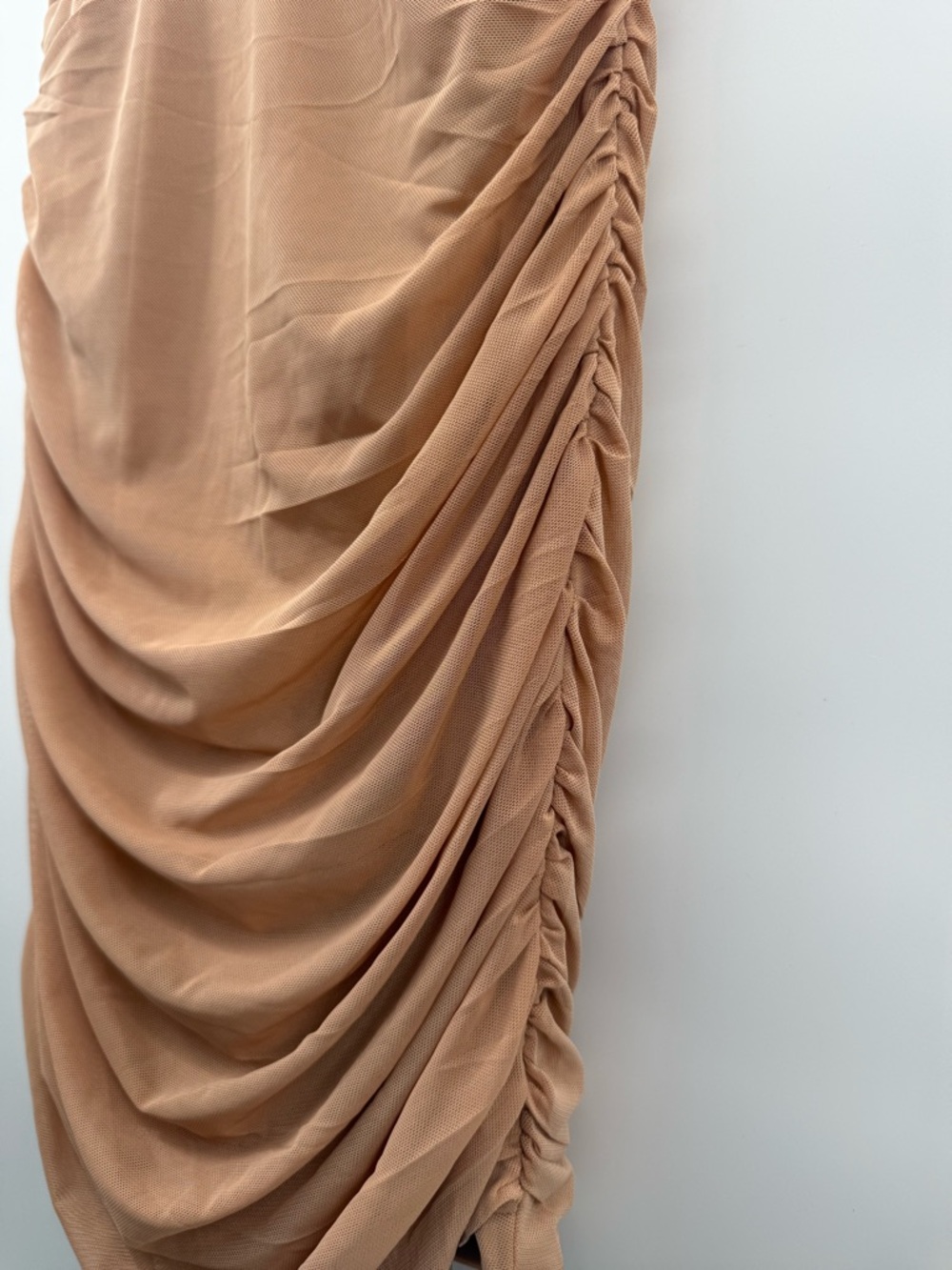 NWT princess polly Atticus mesh overlay Mini Dress Strapless Bustier Nude size 4 - Picture 5 of 13